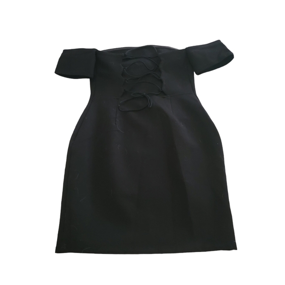 NWT  Tobi Black Dress - Picture 8 of 9